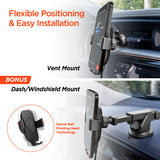 HyperGear Gravity 15W Wireless Fast Charge Mount - Hands-Free from Jupiter Gear Home