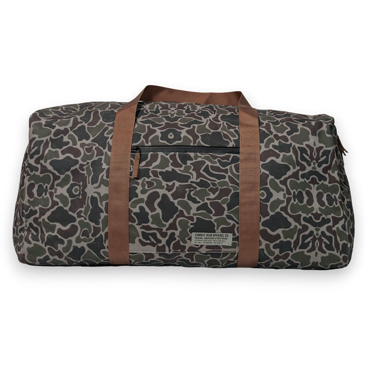 Waterproof XL 57.5L Waxed Duffle Bag from Combat Iron Apparel
