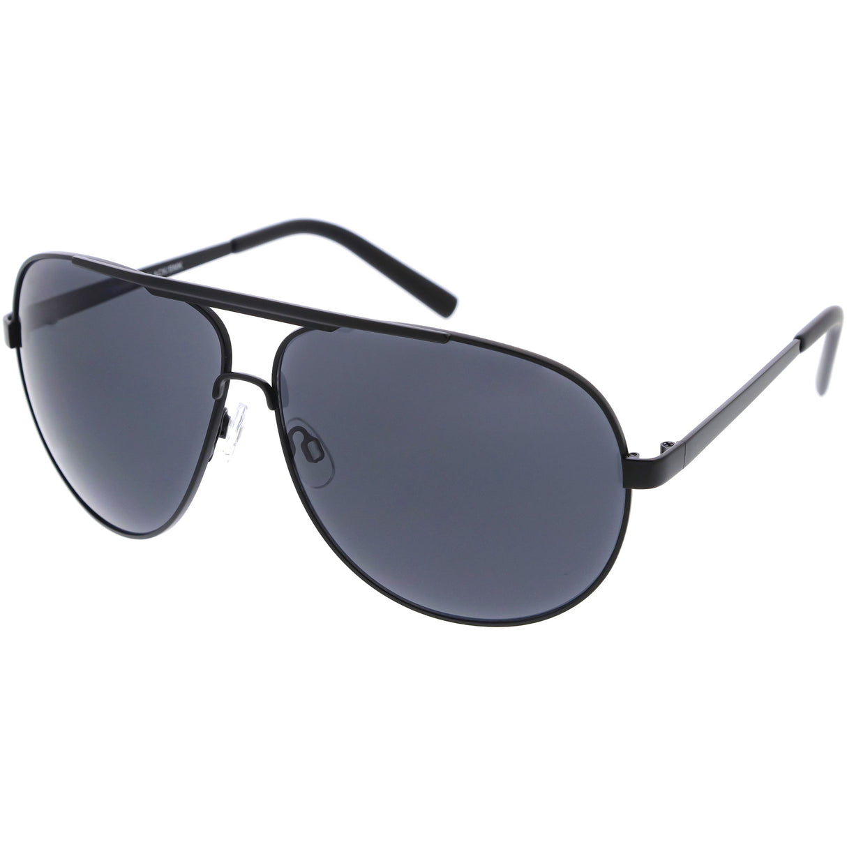 Extra Large Metal Oversize Frame Aviator Sunglasses 1580 70mm from zeroUV