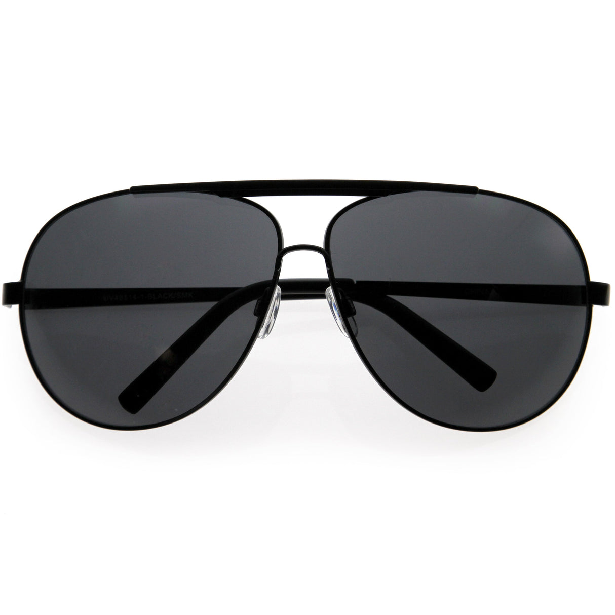 Extra Large Metal Oversize Frame Aviator Sunglasses 1580 70mm from zeroUV