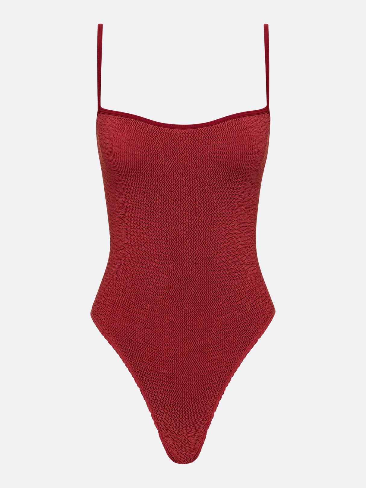 BALBOA THIN STRAP ONE PIECE - CHERRY From ELYSIIAN