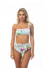 Tropical One Shoulder Bikini Set from My Pampered Life Seattle
