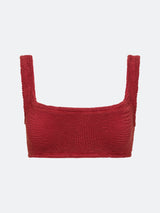 BALBOA BIKINI TOP - CHERRY From ELYSIIAN