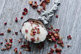 Rose Petal infused artisan culinary sugar from Beach House Teas