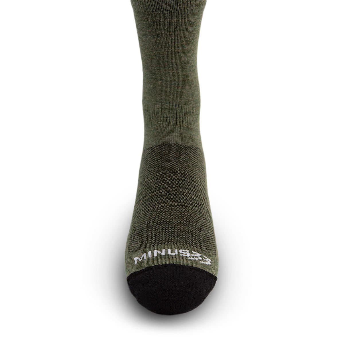 Microweight - Crew Wool Socks Mountain Heritage from Minus33 Merino Wool Clothing