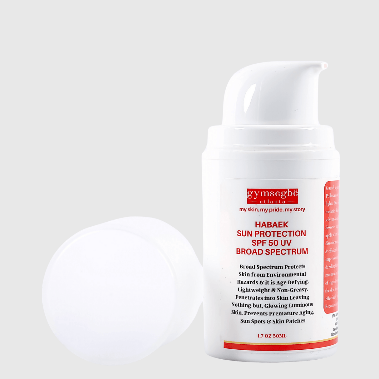 Habaek Sun Protection Face Moisturizer SPF50 from gymsegbë