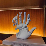 Pixel Hand Sculpture from Moderny