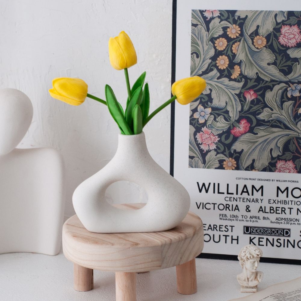 Hollow Ceramic Vase Set from Moderny