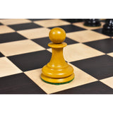 Jacques Cook Staunton Collectors Chess Set- Chess Pieces Only - Ebony Wood - 3.75" From Royal Chess Mall