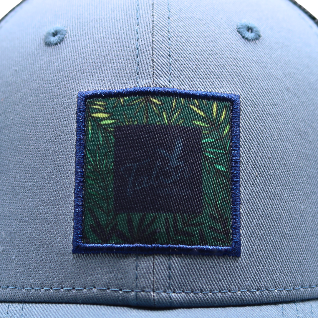 Fern Blue Trucker Hat from Talon Golf LLC