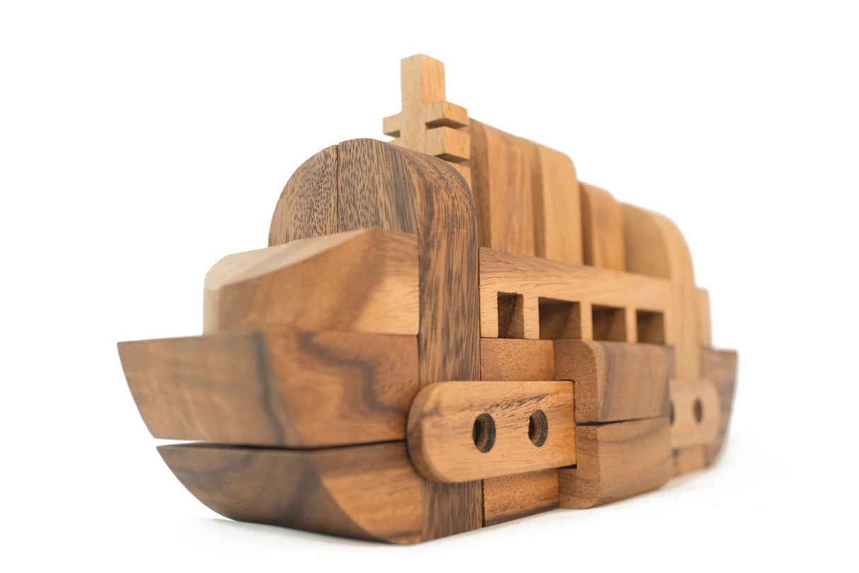 3D Ship Model - Assembly Puzzle For Kids from Kubiya Games