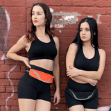 Water-Resistant Sport Waist Pack Running Belt with Reflective Strip from Jupiter Gear