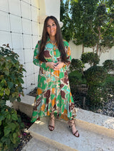 Multi Chain Dress From Drama NYC Plus