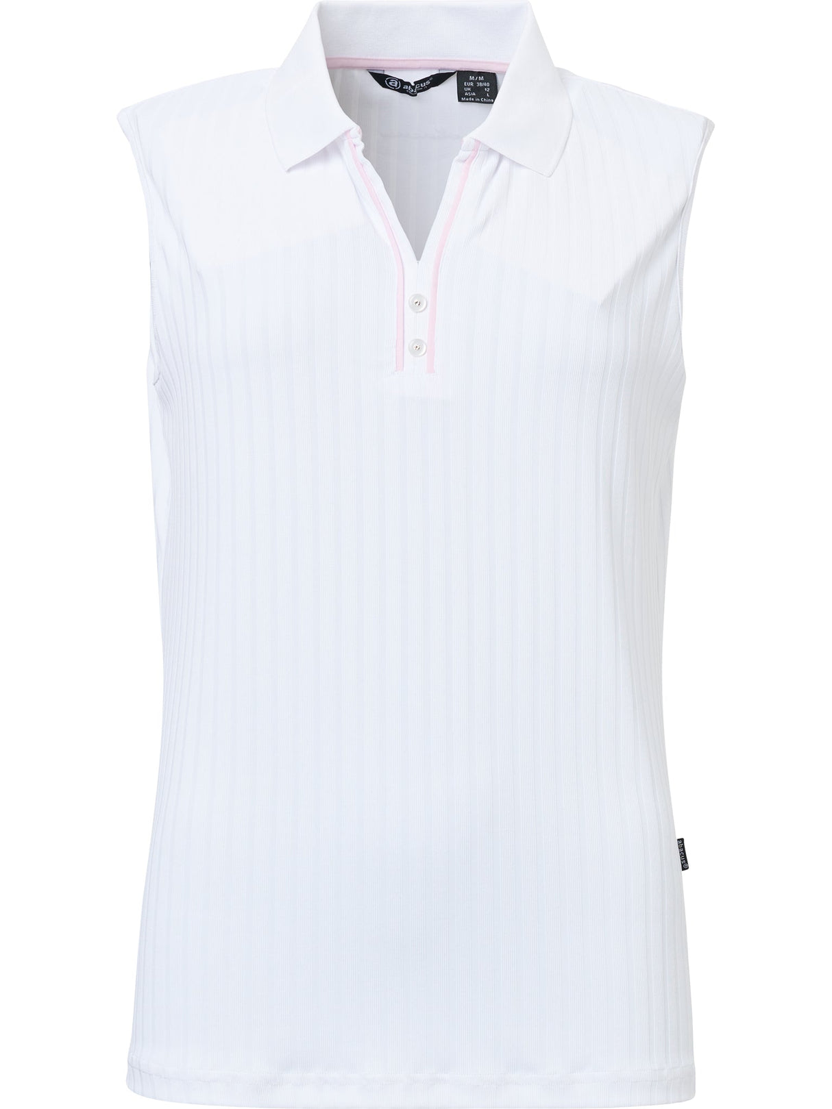 Women Pebble sleeveless Polo from Abacus Sportswear US