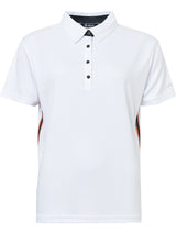 Women Cherry stripe polo from Abacus Sportswear US