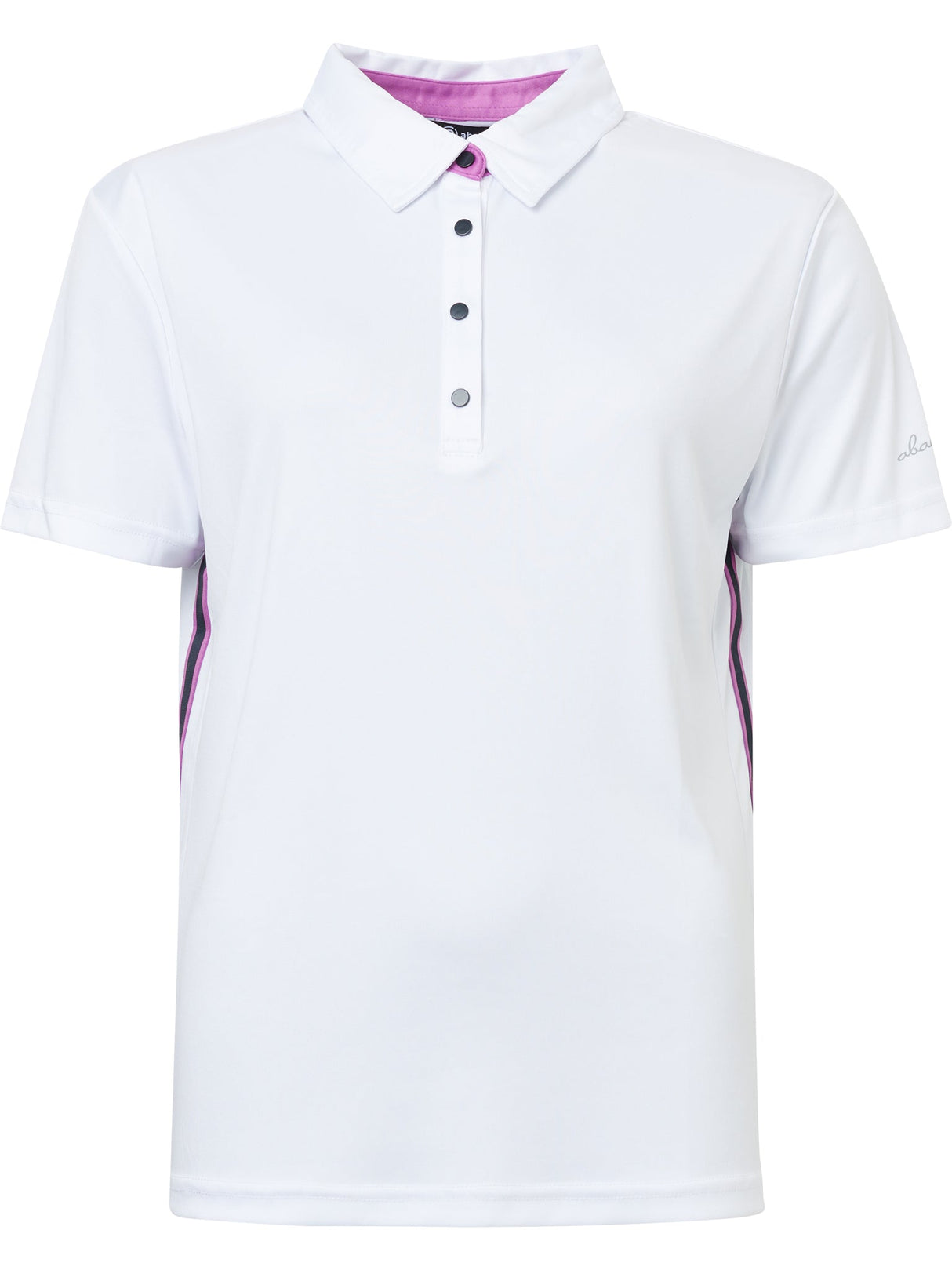 Women Cherry stripe polo from Abacus Sportswear US