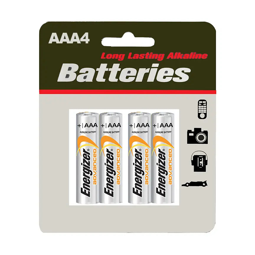 Energizer Blister AAA 12 packs (4 ct/pack) From Mexmax INC.