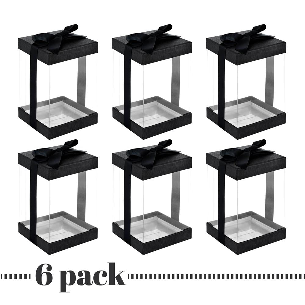 Plastic Gift Boxes Black from Hammont
