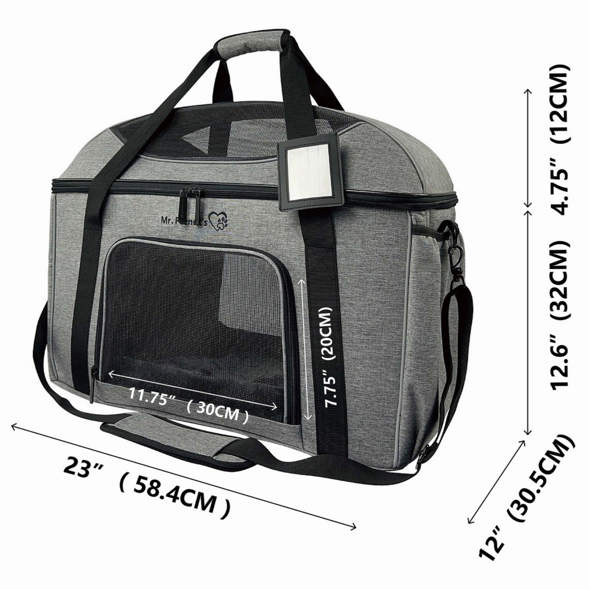 Mr. Peanut's Coronado Series Pet Car Seat & Mobile Crate from Mr. Peanut's Pet Carriers