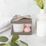 Plastic Gift Boxes Gray 5X4X3.5" 6 Pack Bakery Boxes With Base Lid & Ribbon from Hammont