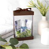Clear Brown 7X5X3" Gift Boxes 6 Pack Bakery Boxes With Base Lid & Ribbon from Hammont