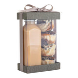 Plastic Gift Boxes 7.5X5X2.5" 6 Pack Bakery Boxes With Base Lid & Ribbon from Hammont