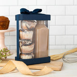 Plastic Gift Boxes 7.5X5X2.5" 6 Pack Bakery Boxes With Base Lid & Ribbon from Hammont