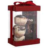 Clear 7X5X3" Gift Boxes 6 Pack Bakery Boxes With Base Lid & Ribbon from Hammont