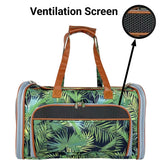 Mr. Peanut's Gold Series Standard Size Airline Compliant Expandable Pet Carrier - Prints Edition from Mr. Peanut's Pet Carriers