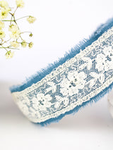 Clara Lace and Linen Headband from Ash & Rose