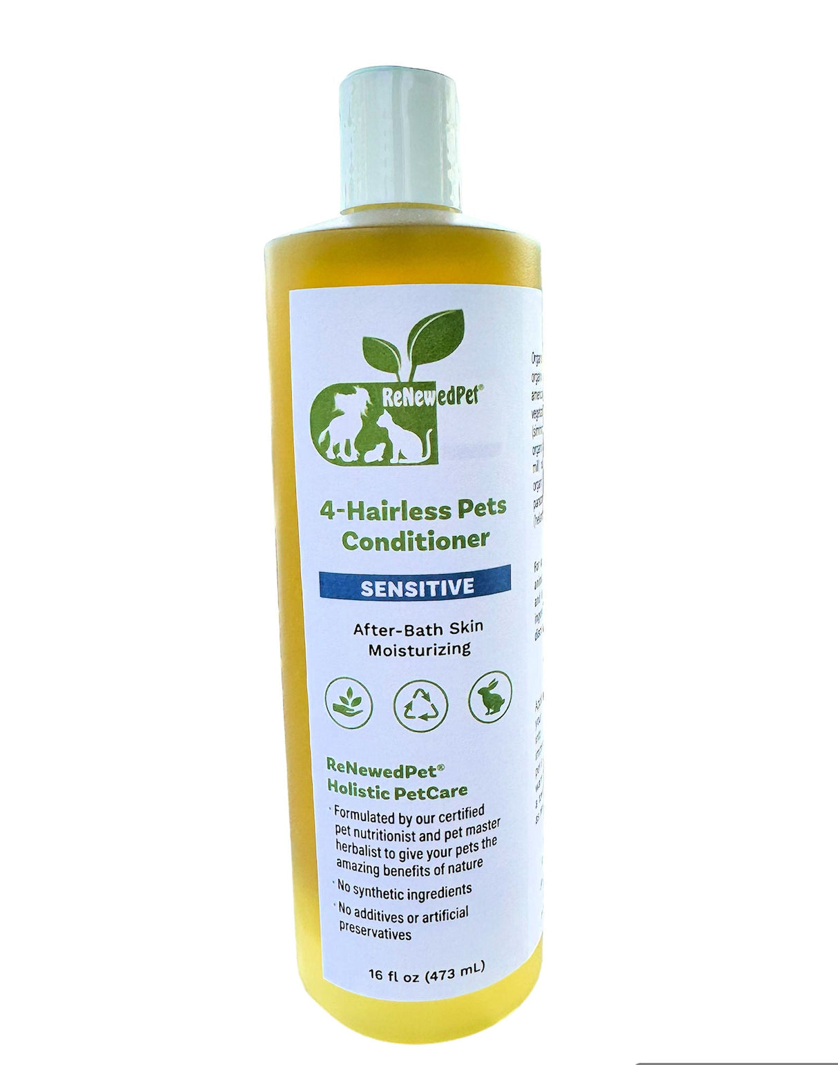 4-HAIRLESS PETS SENSITIVE CONDITIONER from ReNewedPet