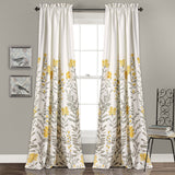 Aprile Room Darkening Window Curtain Set from LushDecor