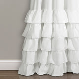 Allison Ruffle Window Curtain Panel Set from LushDecor