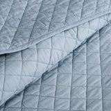 Ava Diamond Oversized Cotton Quilt Set from LushDecor