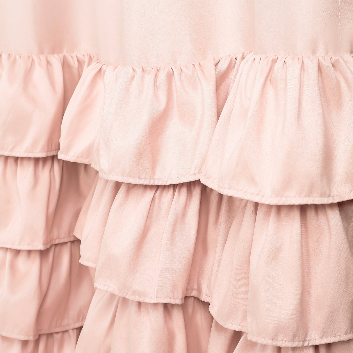 Allison Ruffle Window Curtain Panel Set from LushDecor