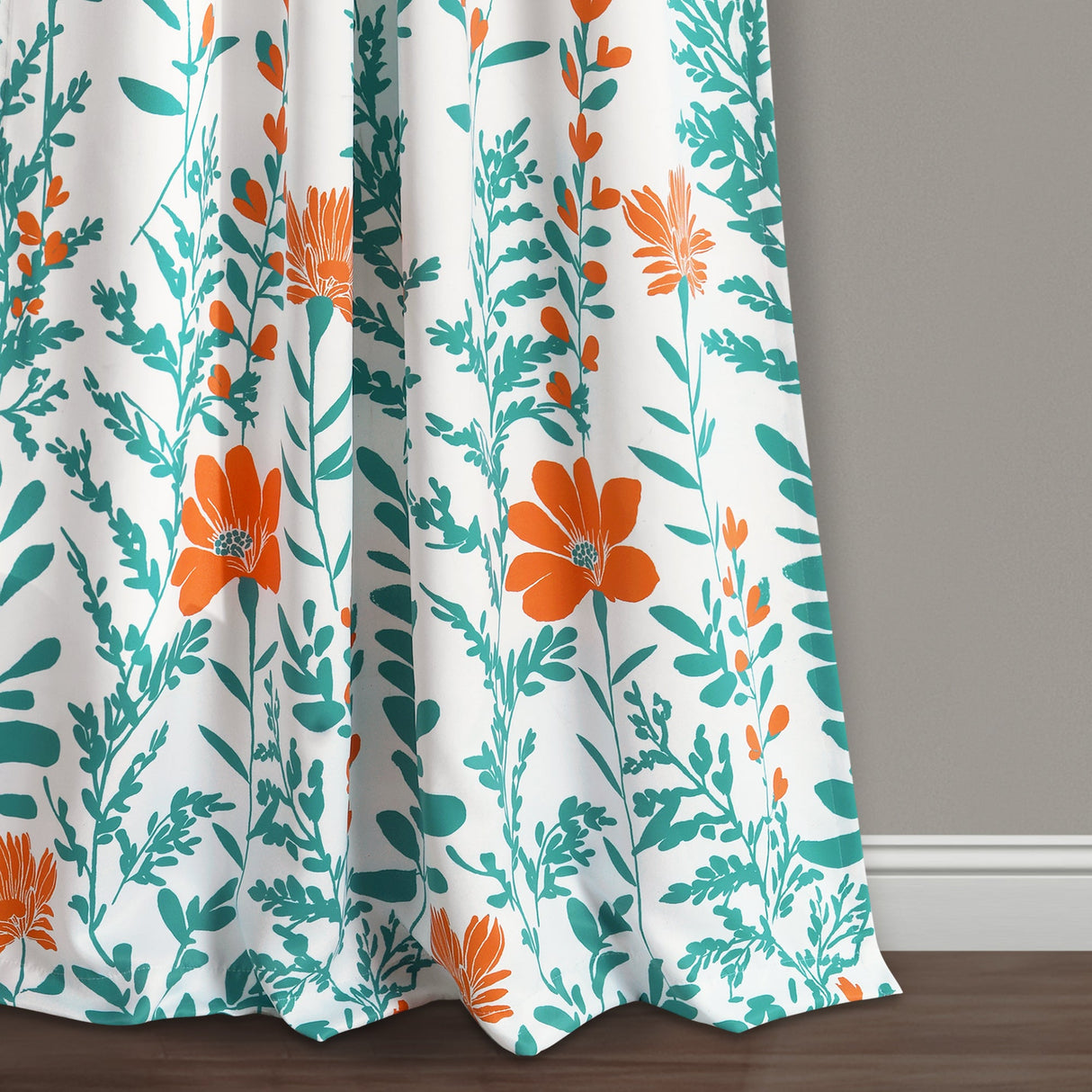 Aprile Room Darkening Window Curtain Set from LushDecor