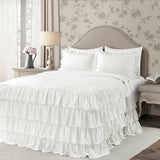 Allison Ruffle Skirt Bedspread Set from LushDecor