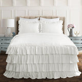Allison Ruffle Skirt Bedspread Set from LushDecor
