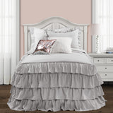 Allison Ruffle Skirt Bedspread Set from LushDecor