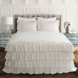 Allison Ruffle Skirt Bedspread Set from LushDecor