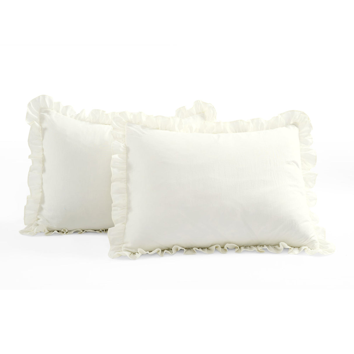 Allison Ruffle Skirt Bedspread Set from LushDecor