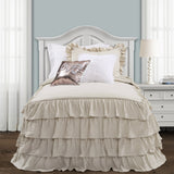 Allison Ruffle Skirt Bedspread Set from LushDecor