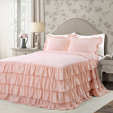 Allison Ruffle Skirt Bedspread Set from LushDecor