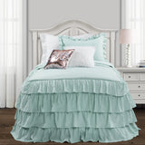 Allison Ruffle Skirt Bedspread Set from LushDecor