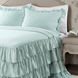 Allison Ruffle Skirt Bedspread Set from LushDecor