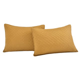 Ava Diamond Oversized Cotton Quilt Set from LushDecor