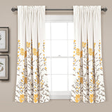 Aprile Room Darkening Window Curtain Set from LushDecor