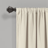 Allison Ruffle Window Curtain Panel Set from LushDecor