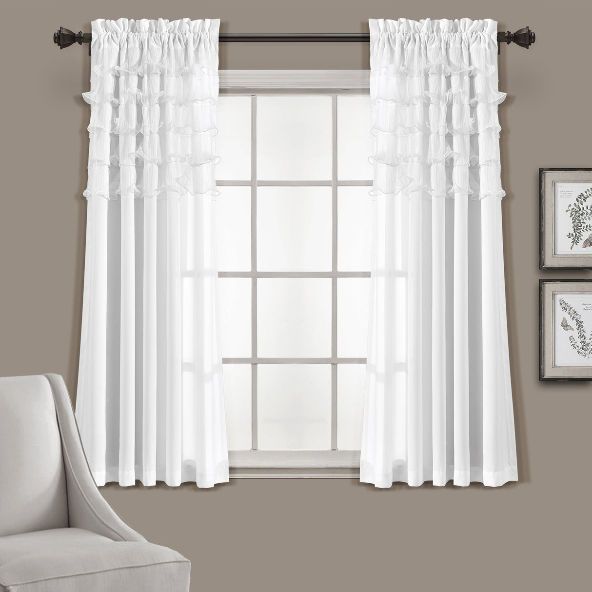 Avery Window Curtain Set from LushDecor