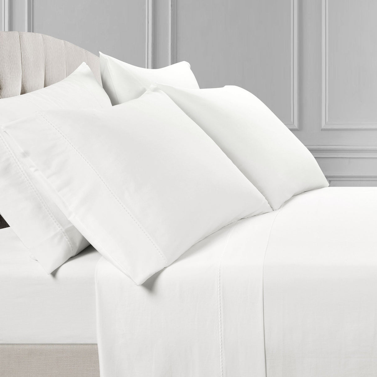 Aria Dots Cotton Sheet Set from LushDecor